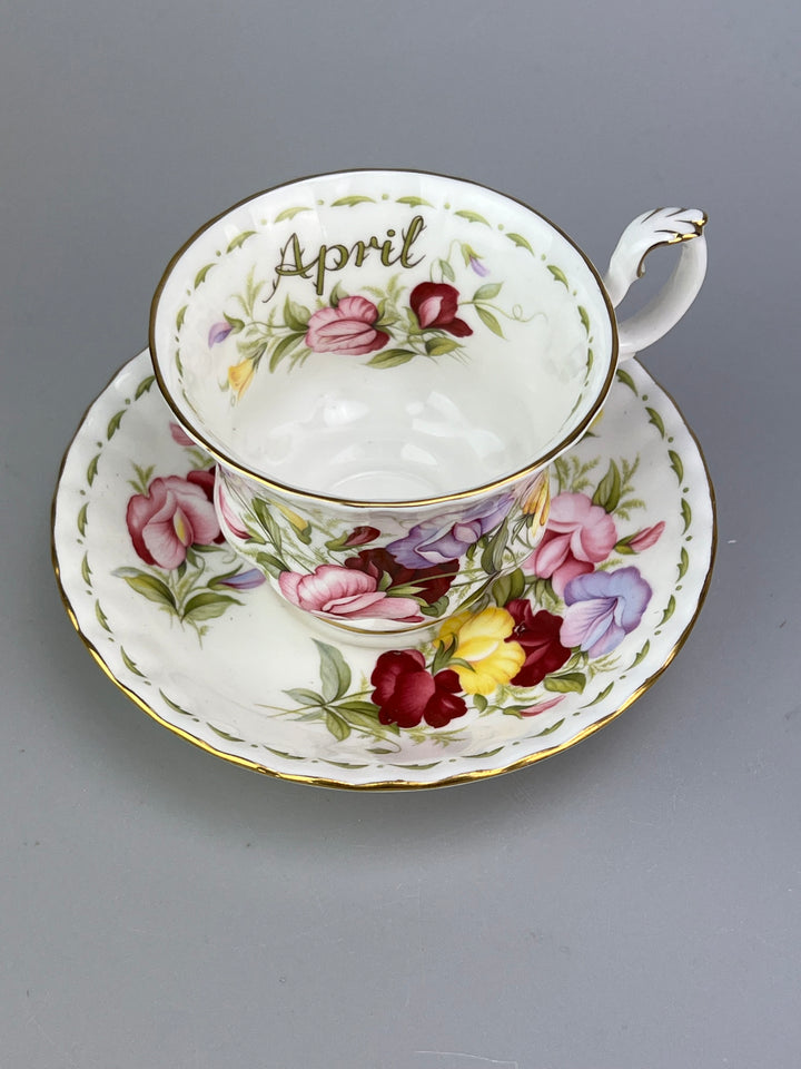 Tazza da tè Royal Albert Flower of the Month "April"