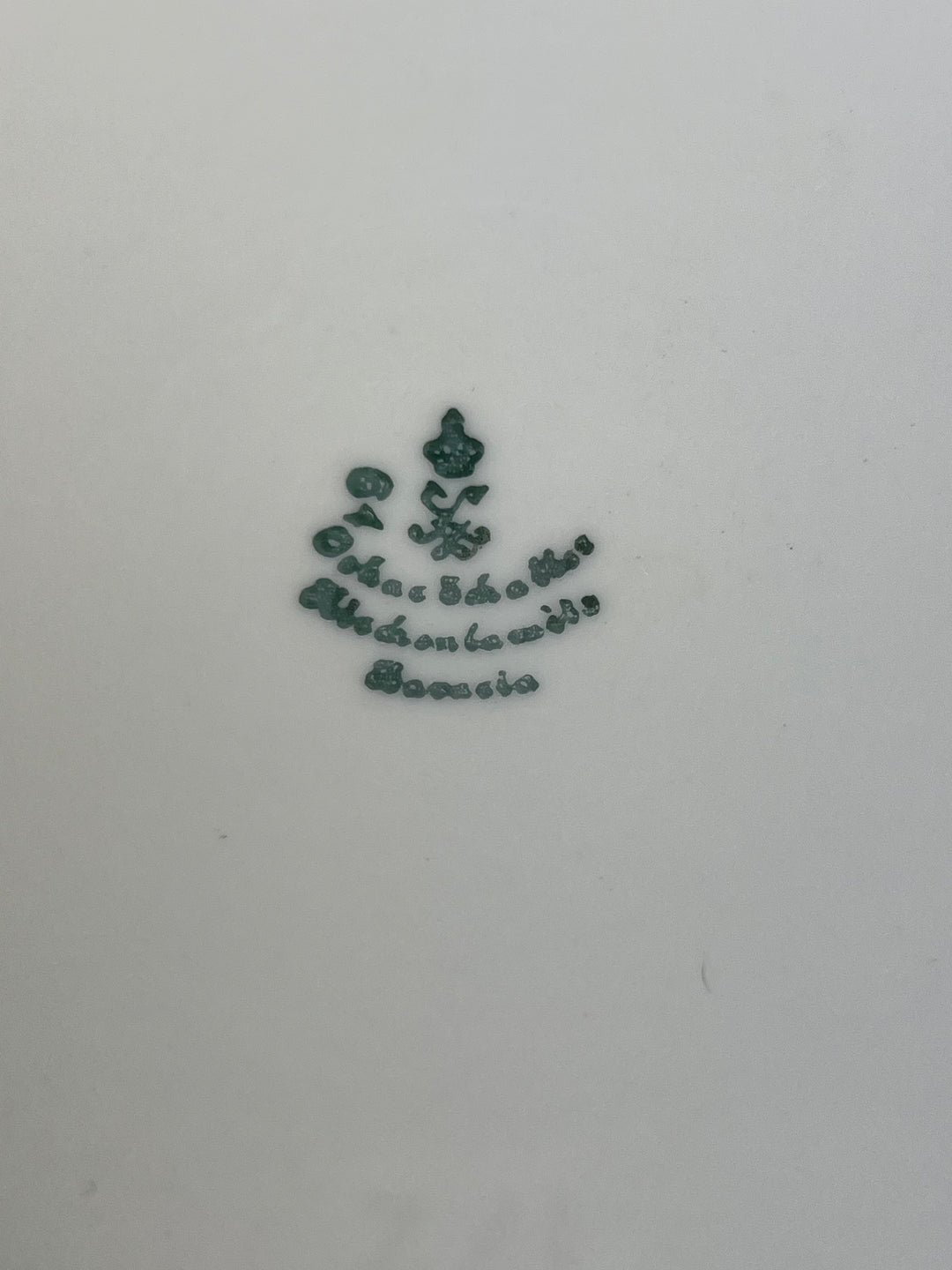 Zuppiera vintage in porcellana Bavaria decoro rosso rubino