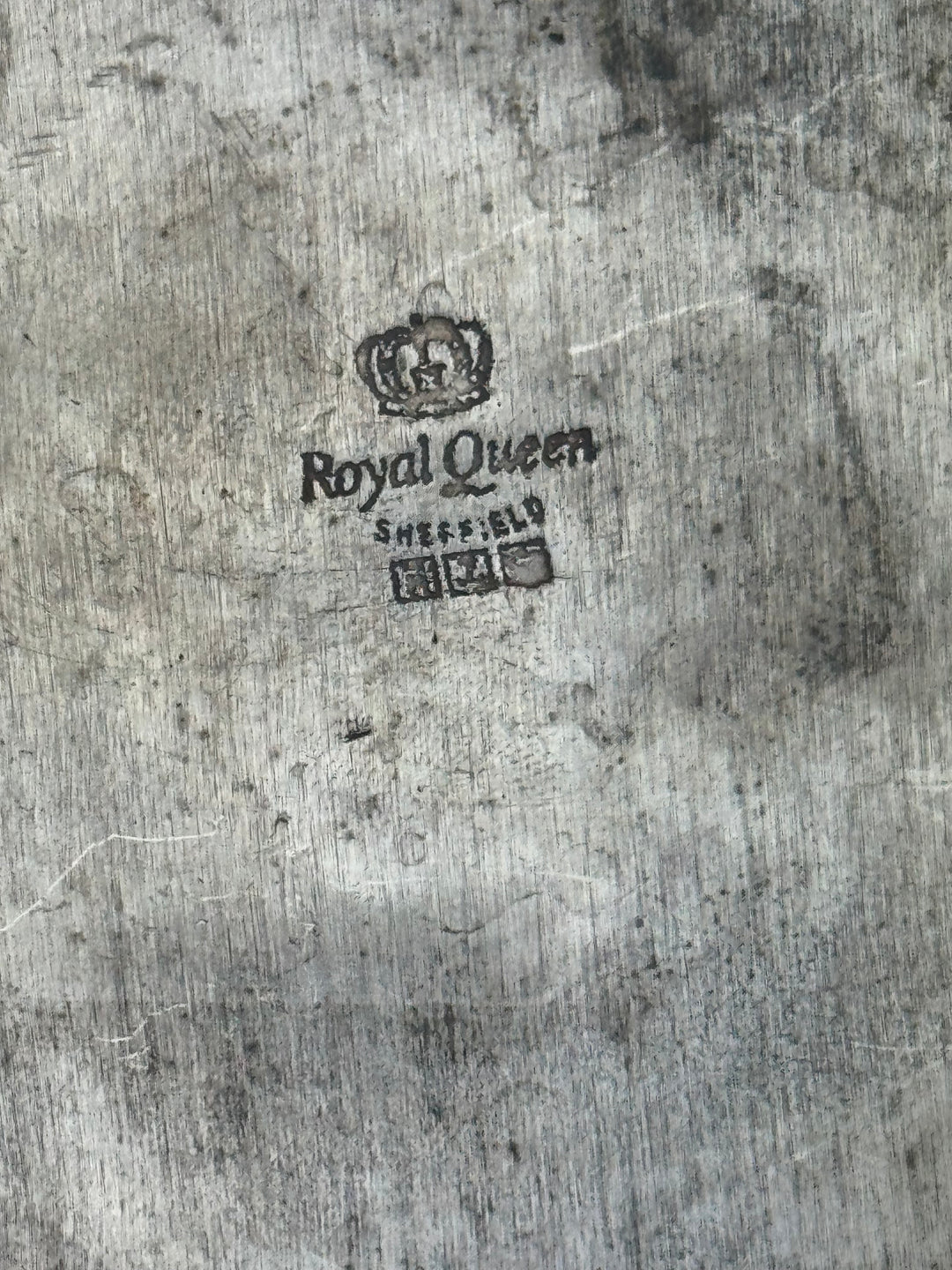 Secchiello ghiaccio vintage Royal Queen Sheffield Caffè Martini Rossi Roma Altezza 14,5 cm