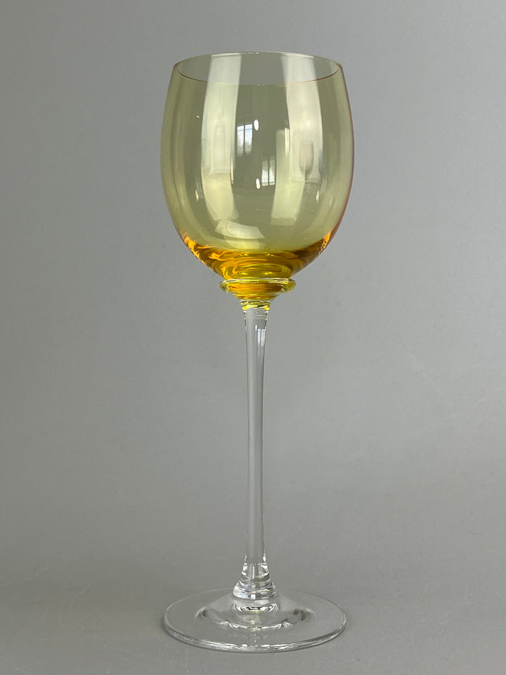 Set di 6 calici da vino in cristallo colorato Cristal Sèvres