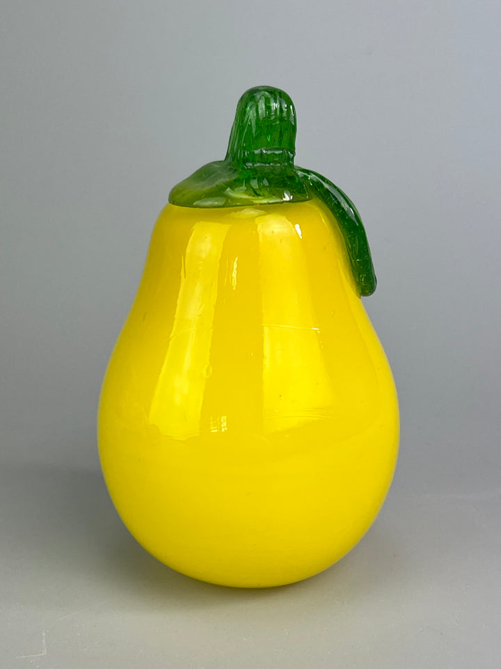Set di 10 Frutti in Vetro Soffiato a Mano – Decorazione Vintage Colorata