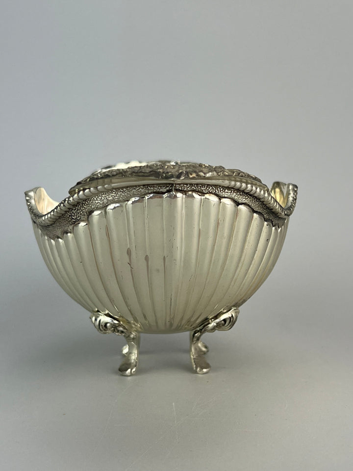 Ciotolina in Silverplate con Piedini – Stile Barocco
