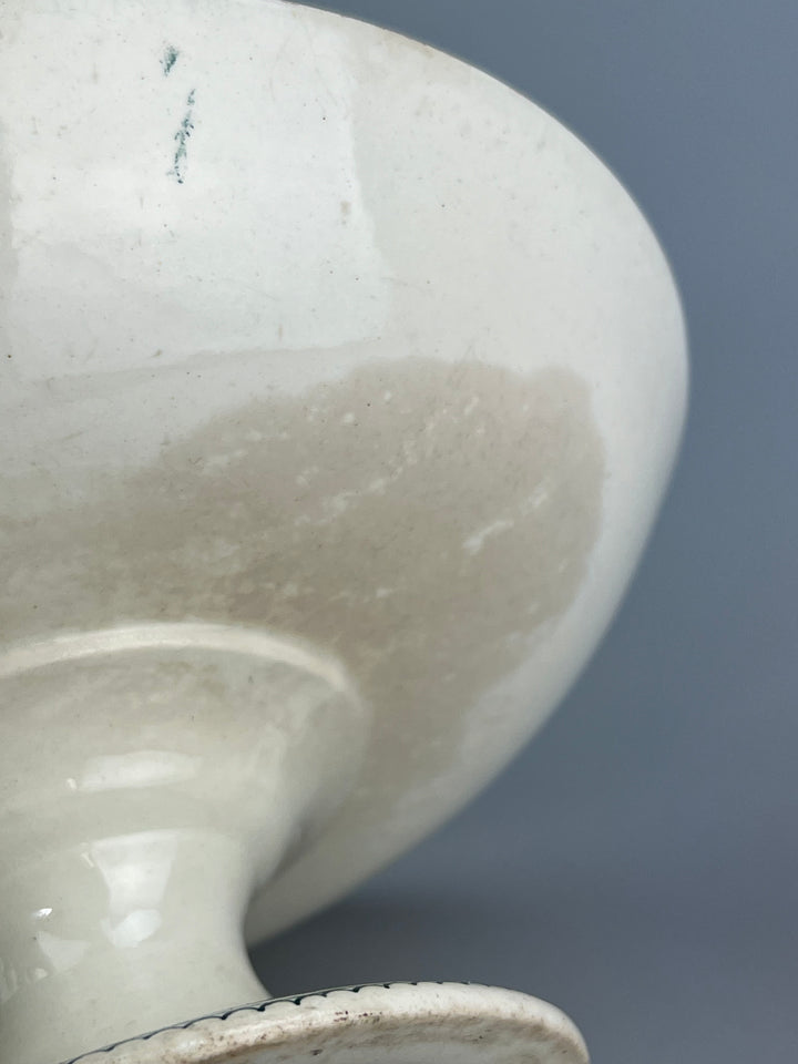 Alzata in ceramica “Amiral Déposé” Terre de Fer