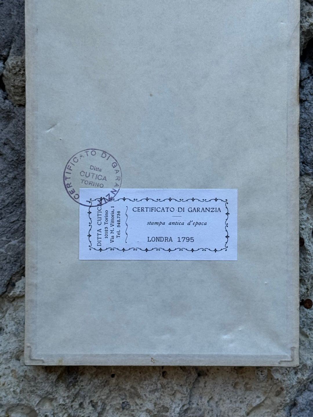 Antica Stampa Botanica Inglese 1795 "Euphorbia Amygdaloides"