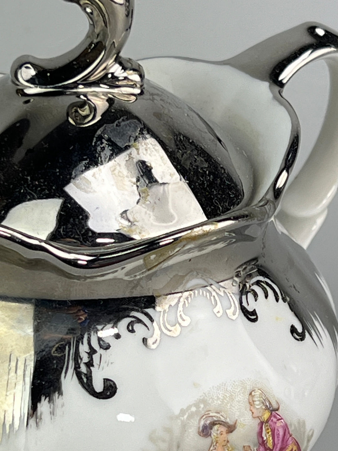 Servizio da caffè Bavaria da dodici persone decoro argentato