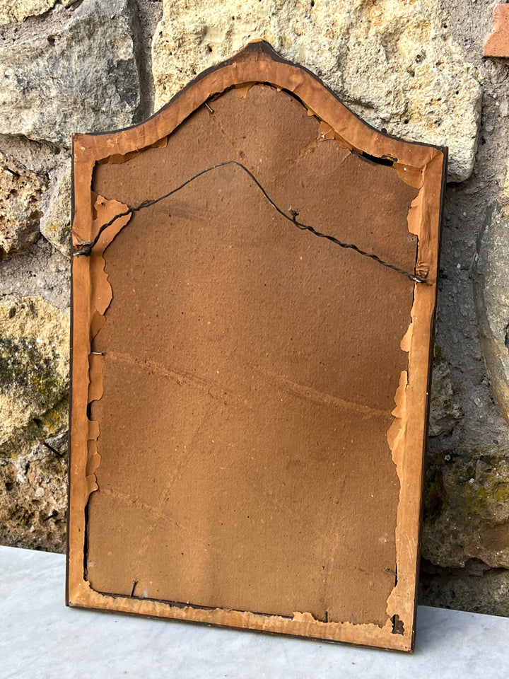 Specchio cornice legno intagliato