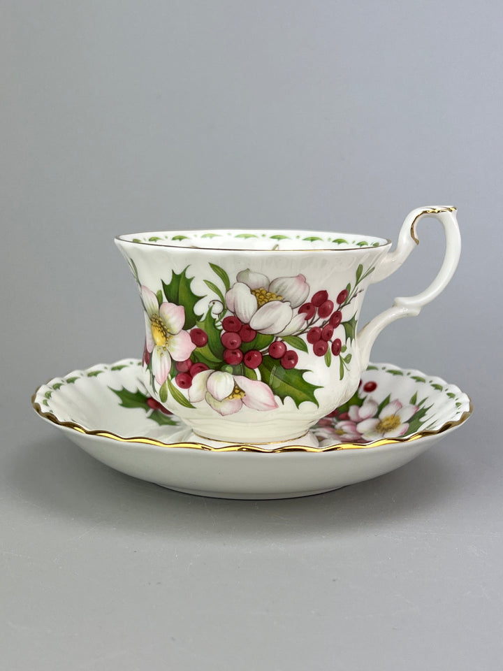 Tazza da tè Royal Albert Flower of the Month "December"
