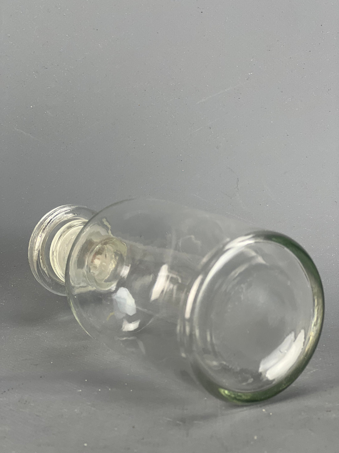 Bottiglia farmacia vetro vintage