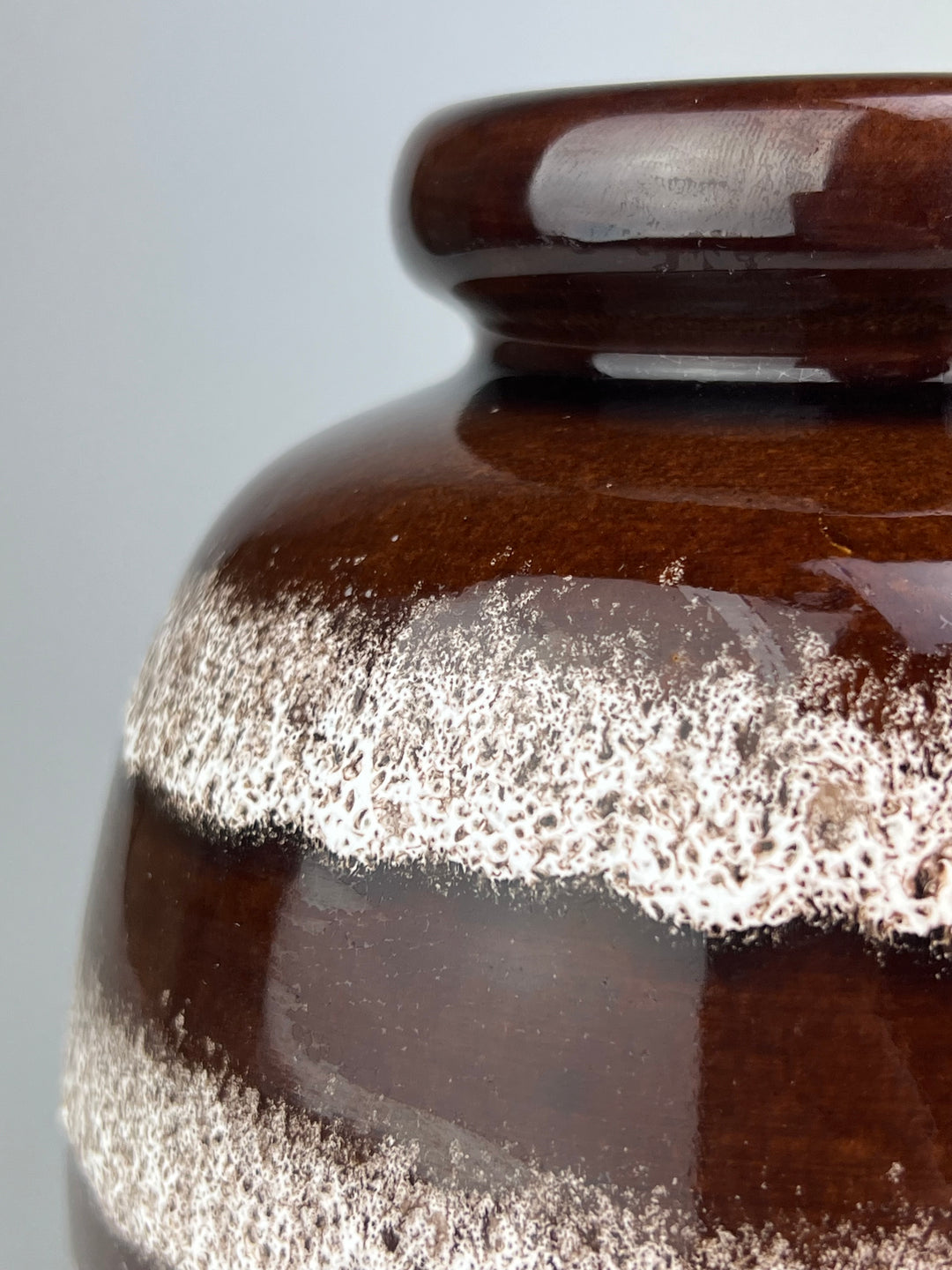 Vaso in ceramica West Germany design anni ’70