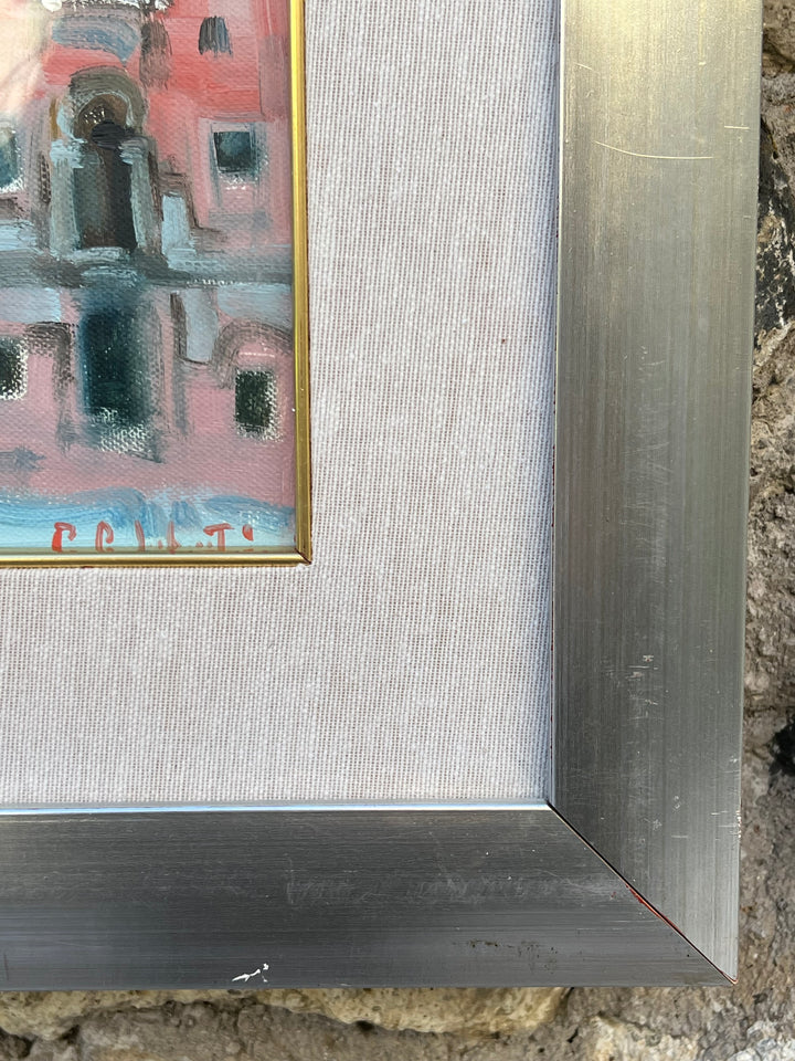 Quadro olio su tela Sebastiani Paolo