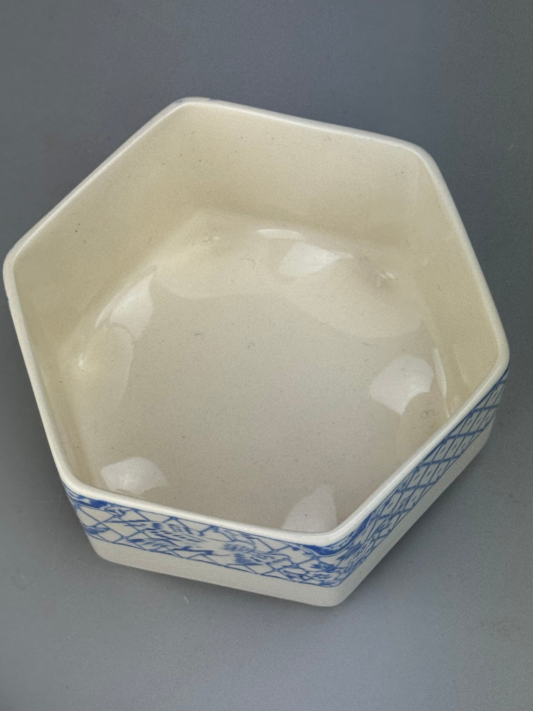 Scatola ceramica Mason's decoro floreale Stratford vintage