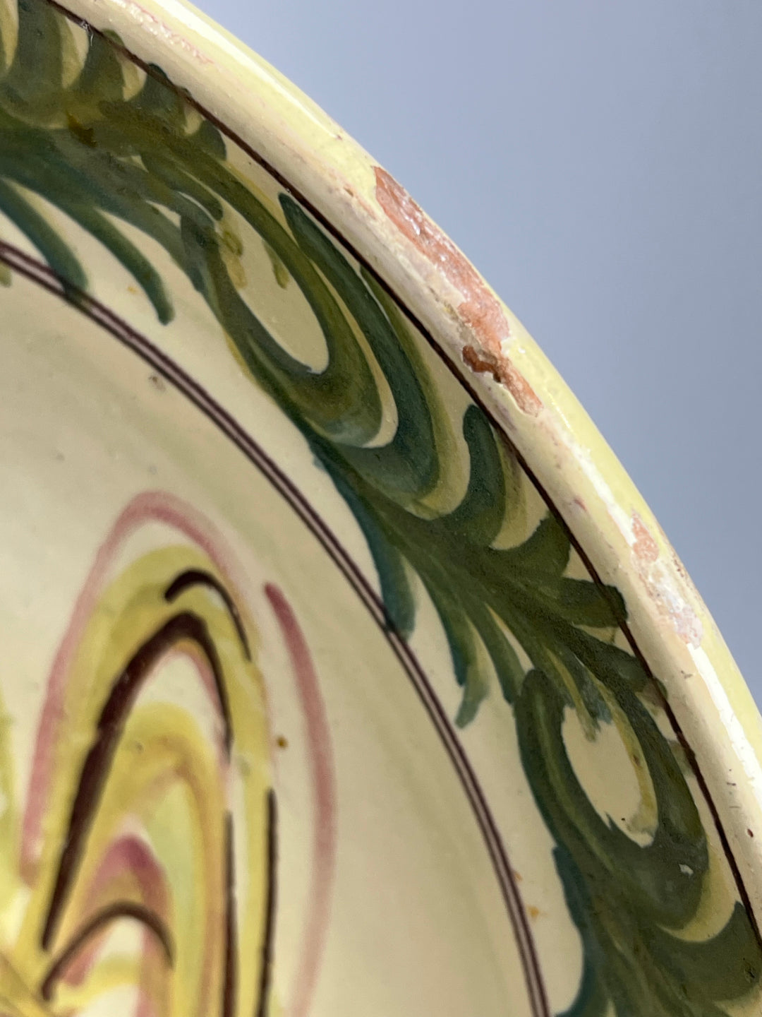 Piatto da parete ceramica Carlo Zubrod Grottaglie