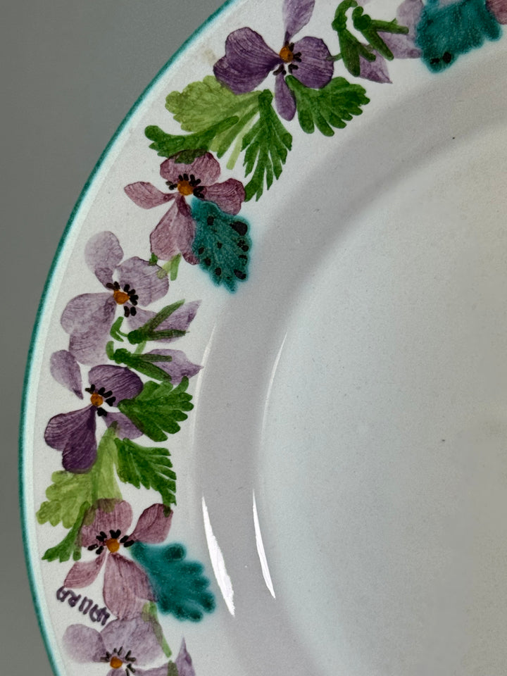 Set di 6 Piattini in ceramica dipinta a mano Bandarin Sorano