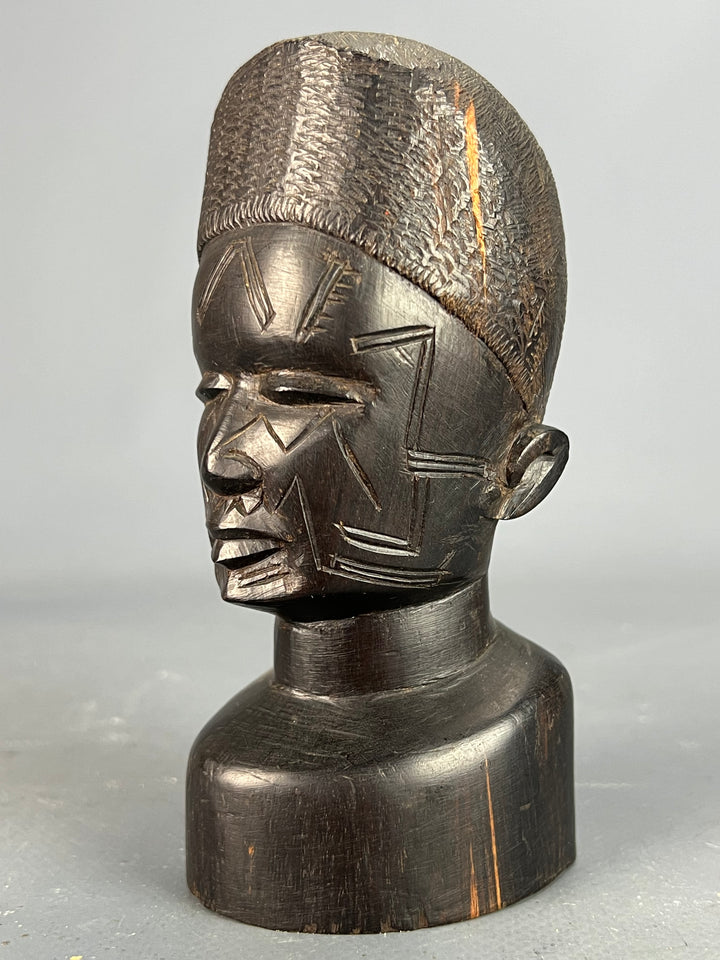 Statuetta africana ebano intagliato