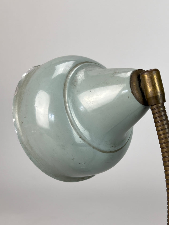 Piccola lampada da tavolo vintage metallo