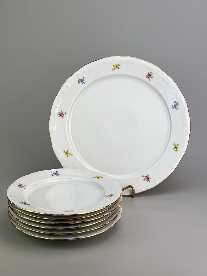 Servizio da dolce da sei persone in porcellana Apulum