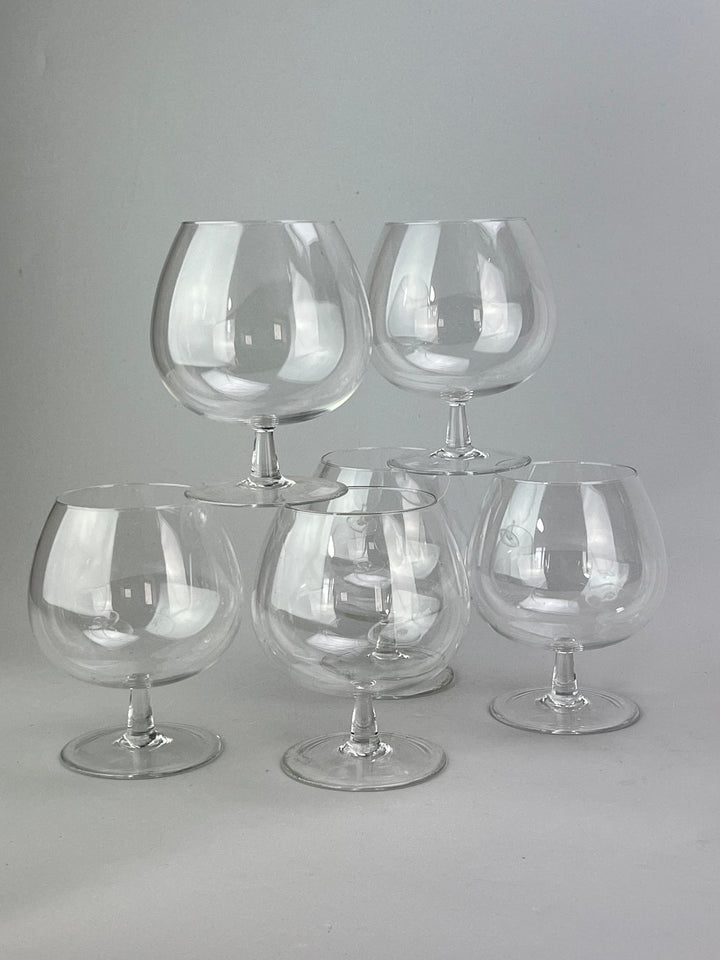 Set 6 Calici da Cognac in Cristallo