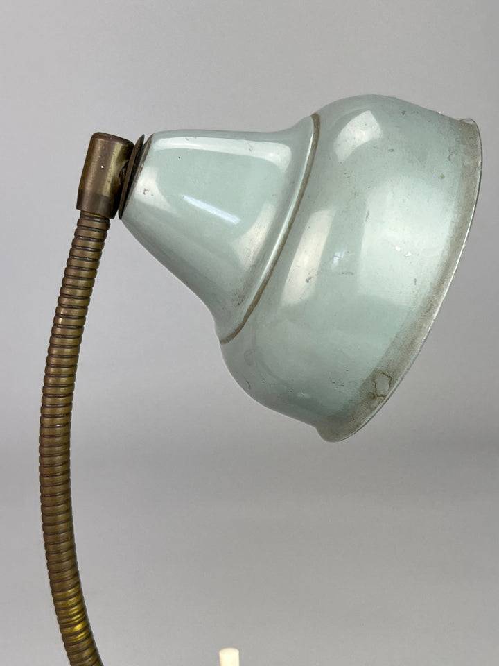 Piccola lampada da tavolo vintage metallo