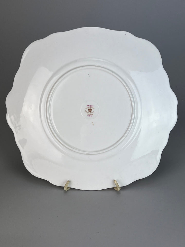 Piatto da torta porcellana Royal Albert "Orient"
