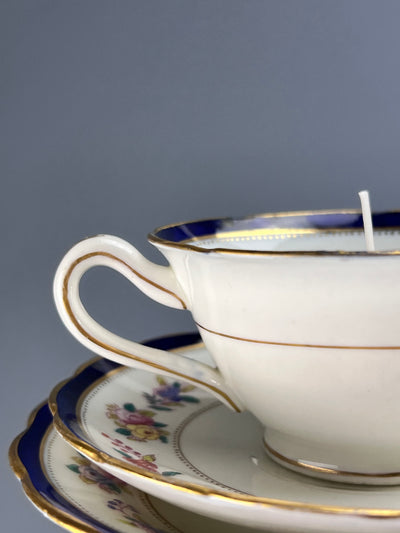 Candela trio tazza da tè porcellana inglese Bone China