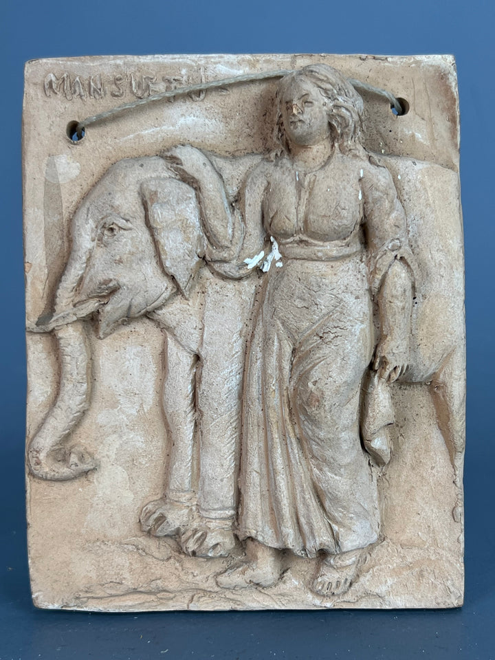 Mattonella Decorativa da Parete Elefante