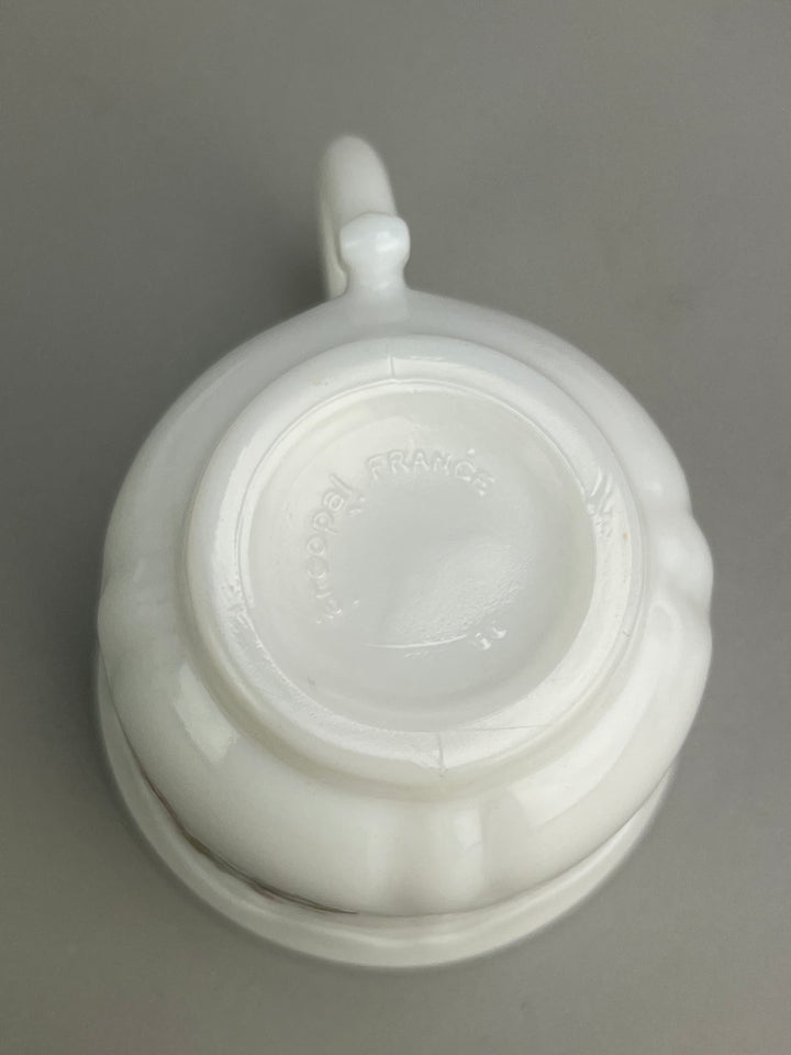 Set da tè per sei persone Arcopal decoro fiori rosa