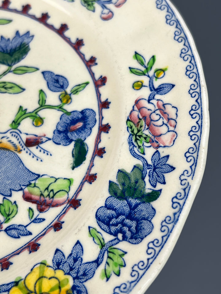 Piattino ceramica Mason’s decoro regency