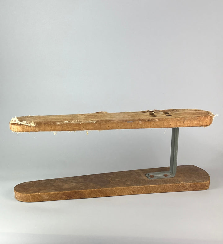 Antico Stiramaniche in legno vintage