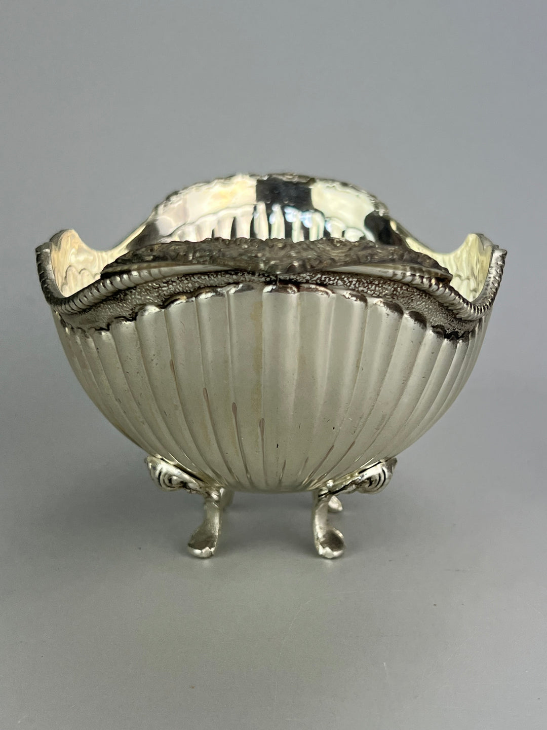 Ciotolina in Silverplate con Piedini – Stile Barocco
