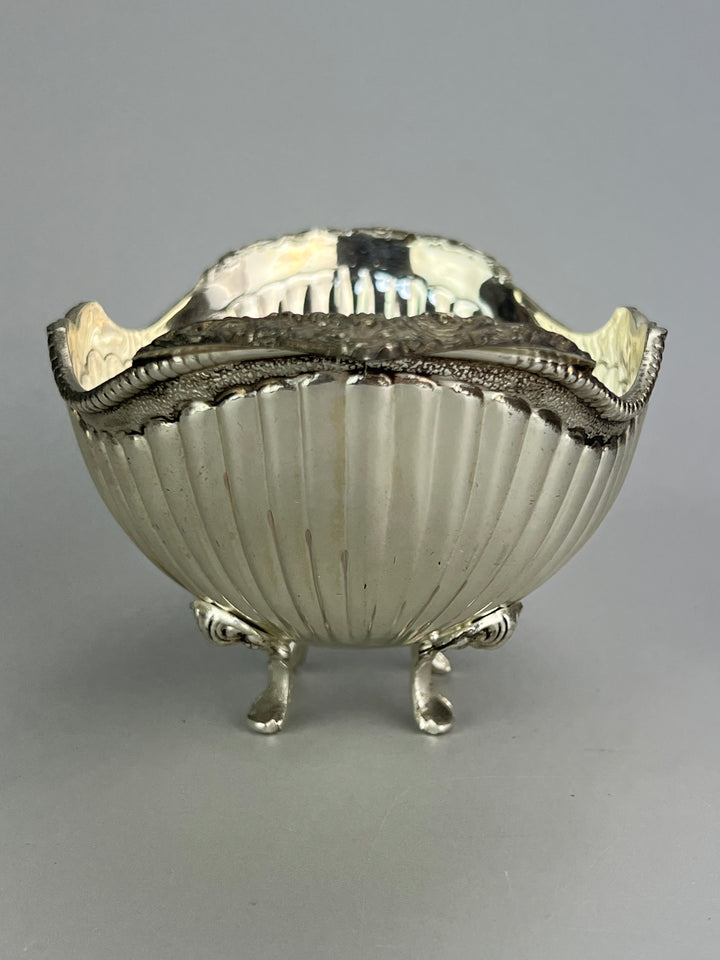 Ciotolina in Silverplate con Piedini – Stile Barocco