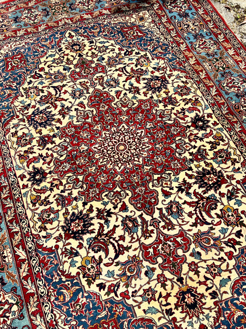 Tappeto persiano Esfahan 218x140 cm