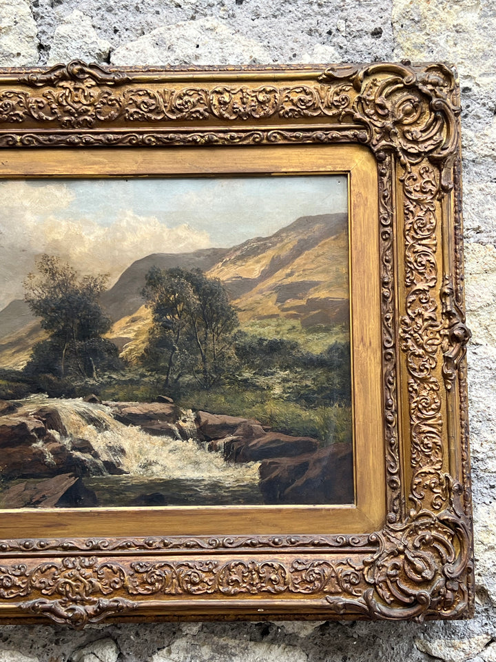 Quadro dipinto ad olio James Peel