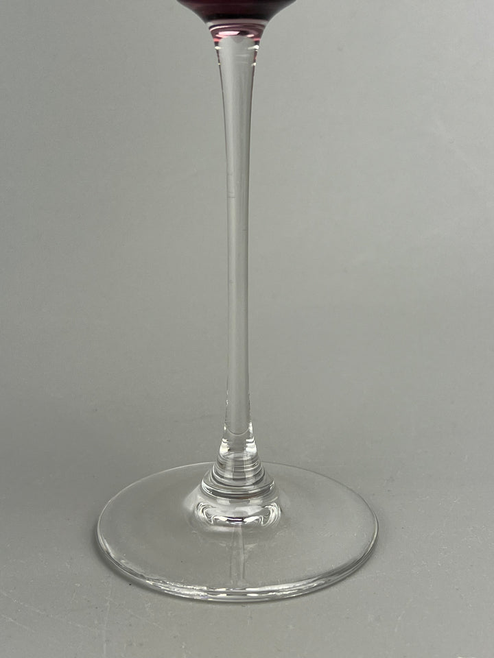 Set di 6 calici da vino in cristallo colorato Cristal Sèvres