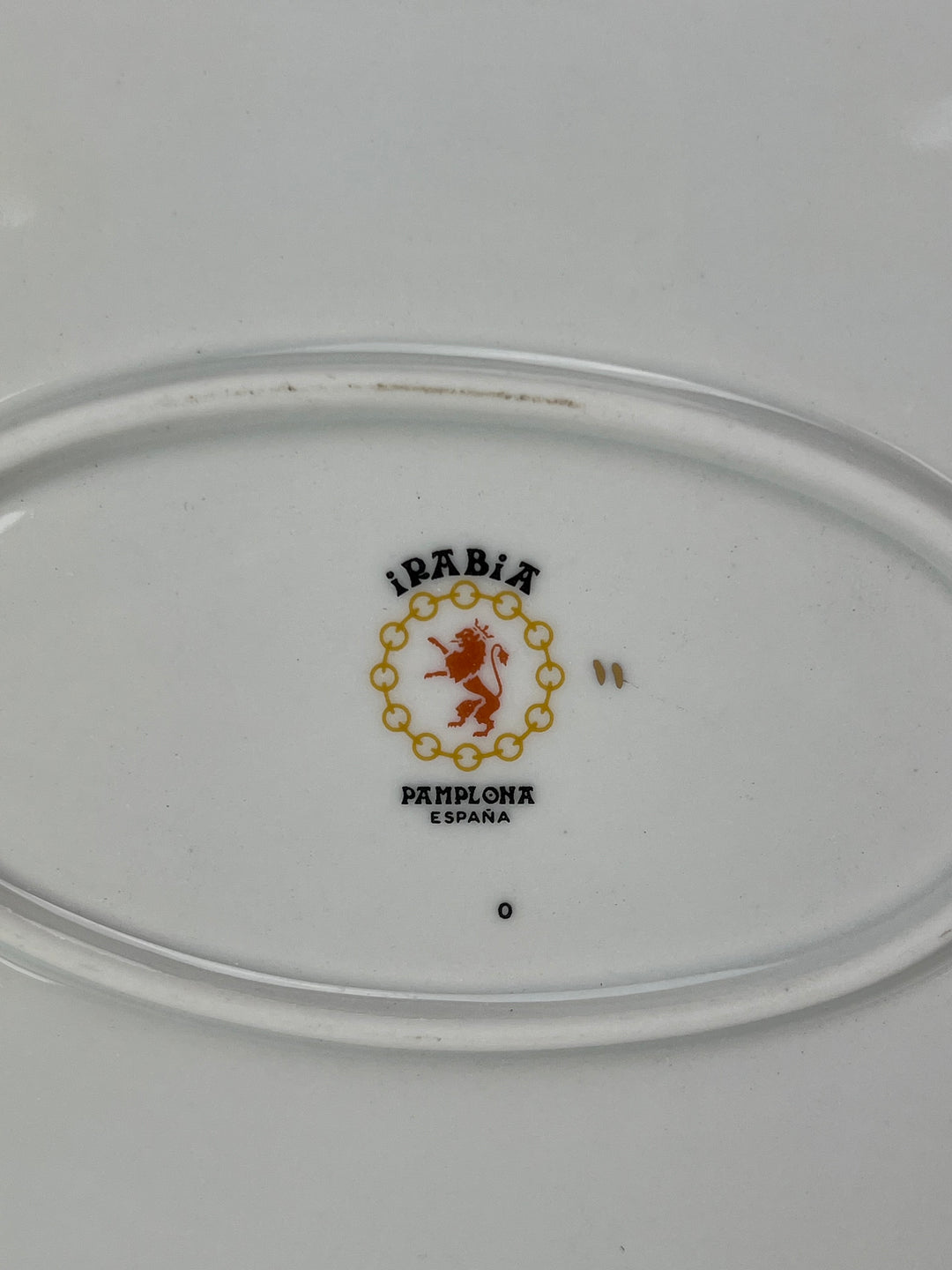 Servizio di piatti dodici persone Irabia decoro dorato
