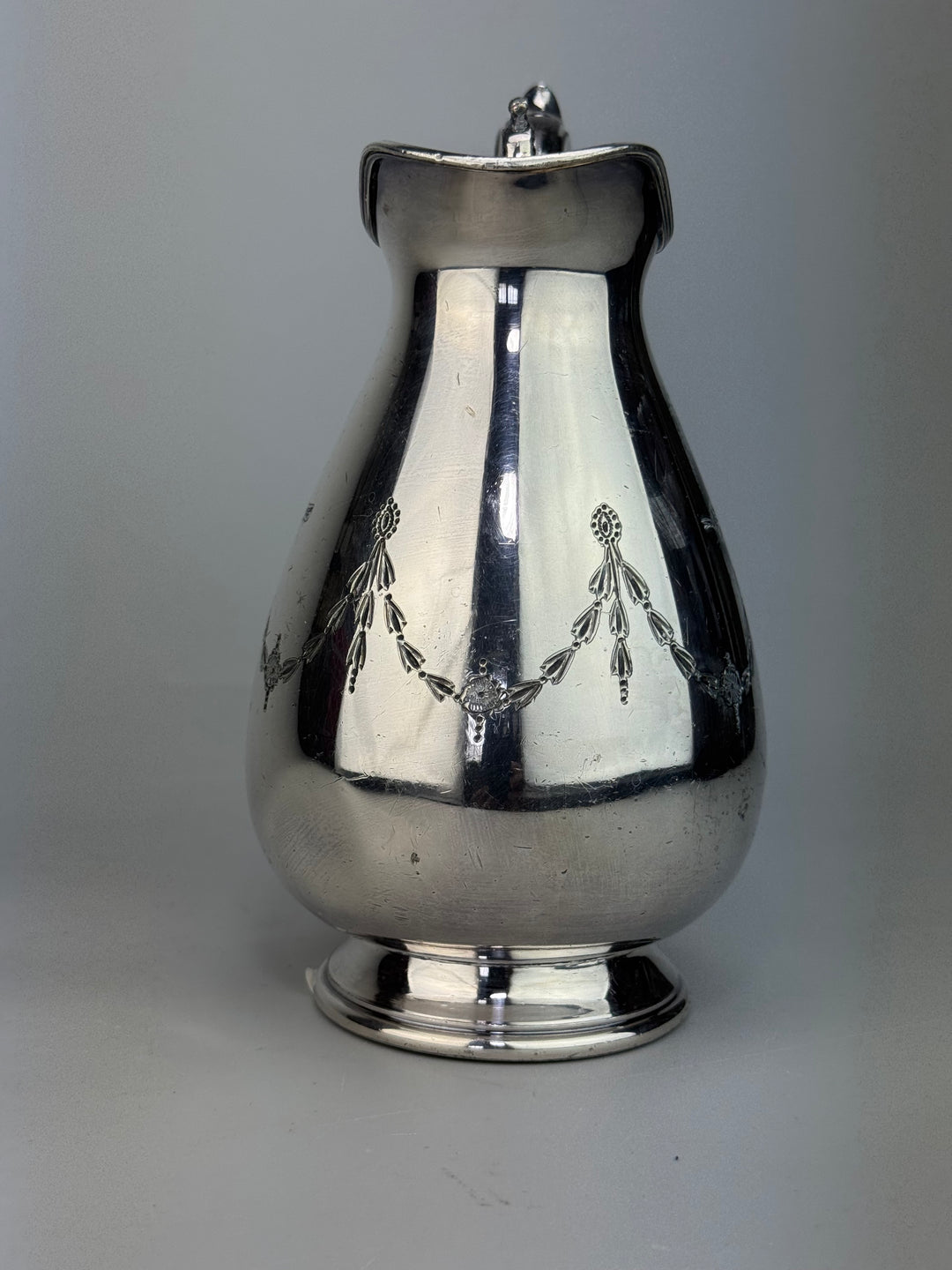 Caffettiera vintage James Deakin & Sons in silverplate Sheffield XX secolo
