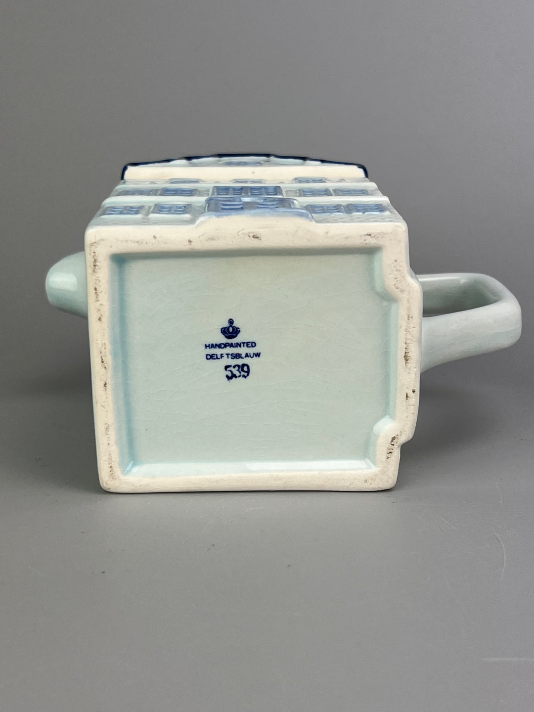 Teiera ceramica Delfts Blauw dipinta a mano