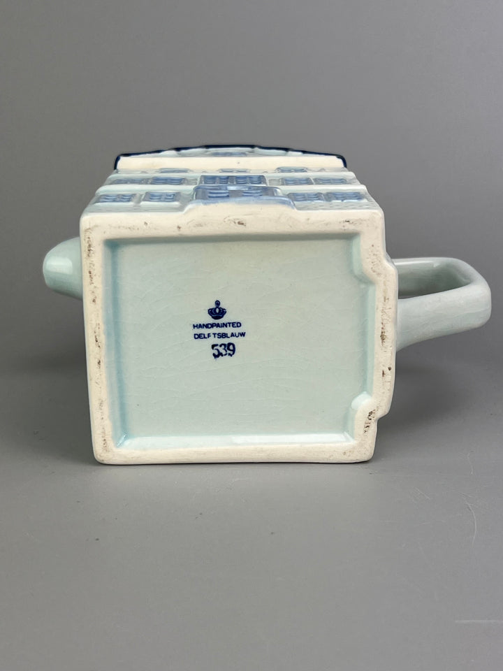Teiera ceramica Delfts Blauw dipinta a mano
