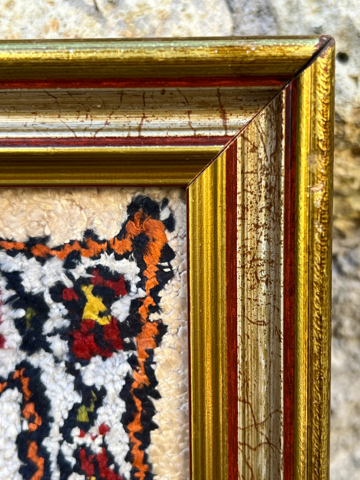 Quadro tappeto orientale seta