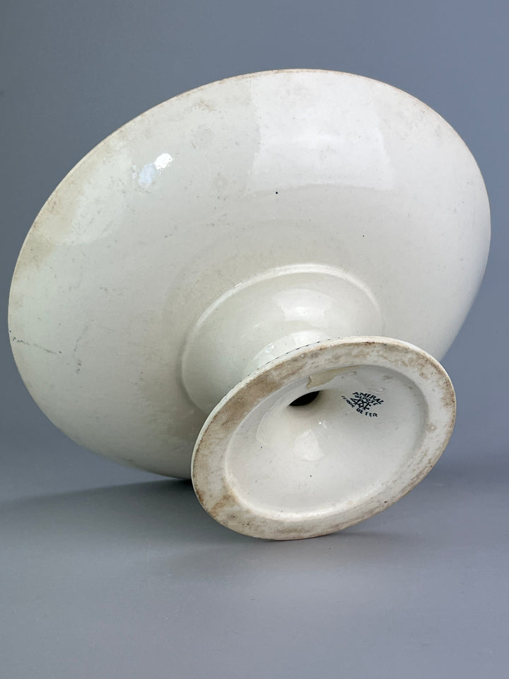 Alzata in ceramica “Amiral Déposé” Terre de Fer