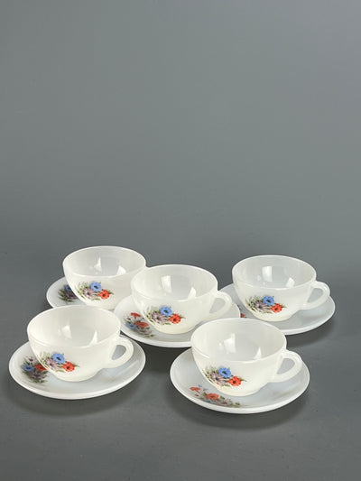 Set tazze da tè cinque persone Arcopal