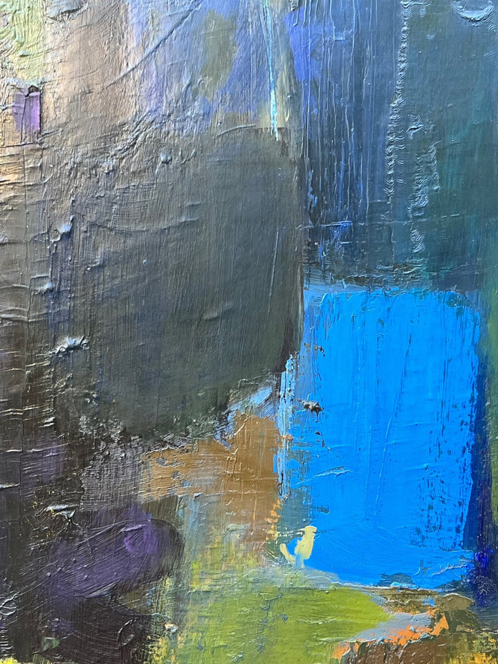 Quadro olio su tela arte astratta contemporanea
