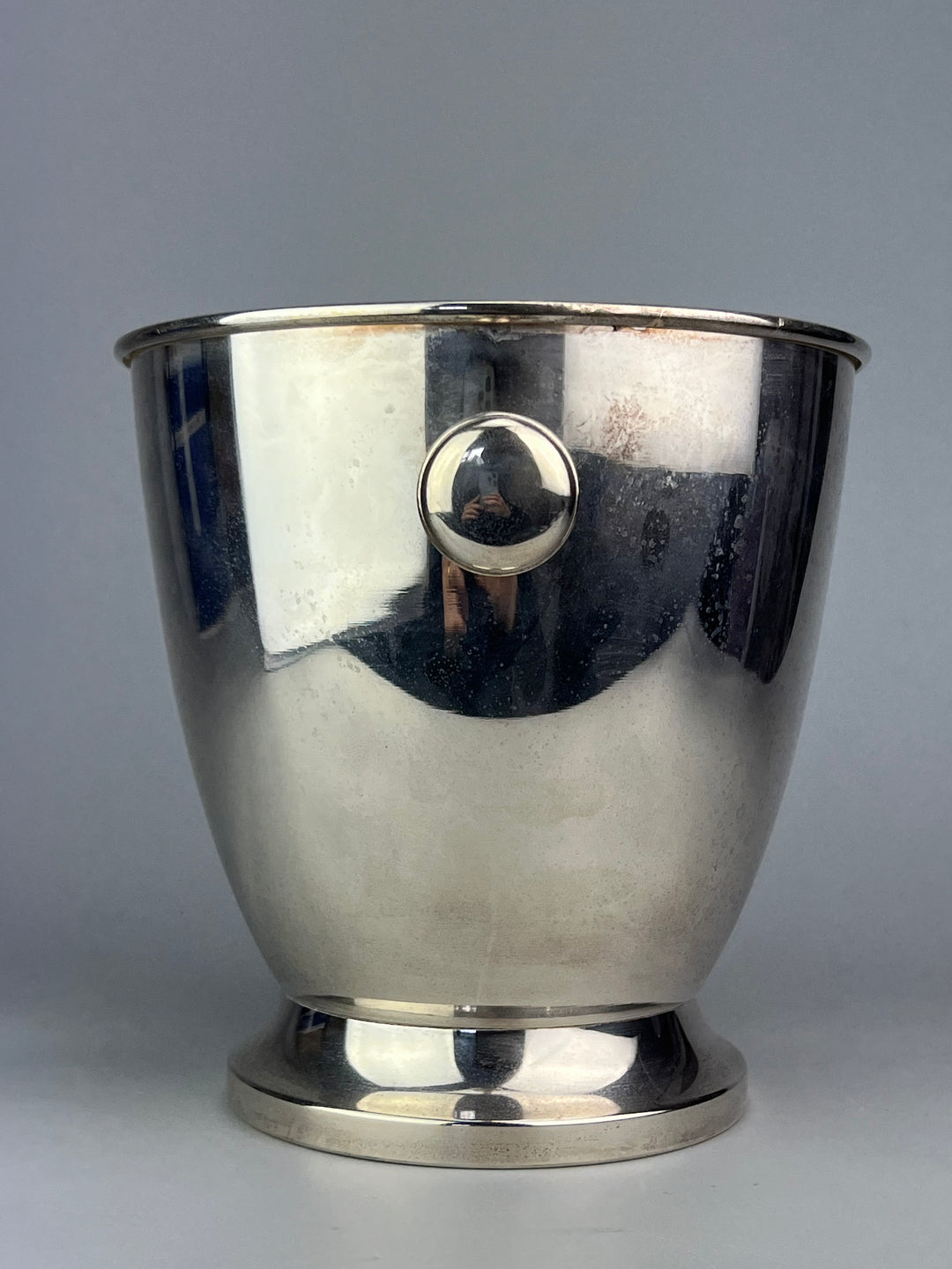 Secchiello da Ghiaccio in Silverplate – Stile Classico con Manici, Vintage