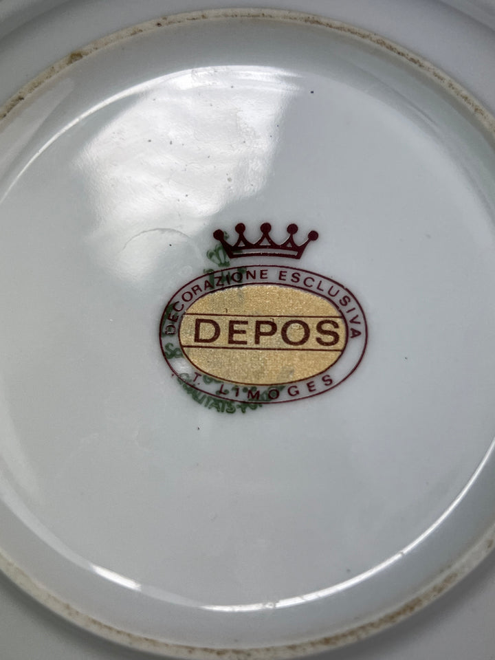 Ciotolina in porcellana Limoges Depos