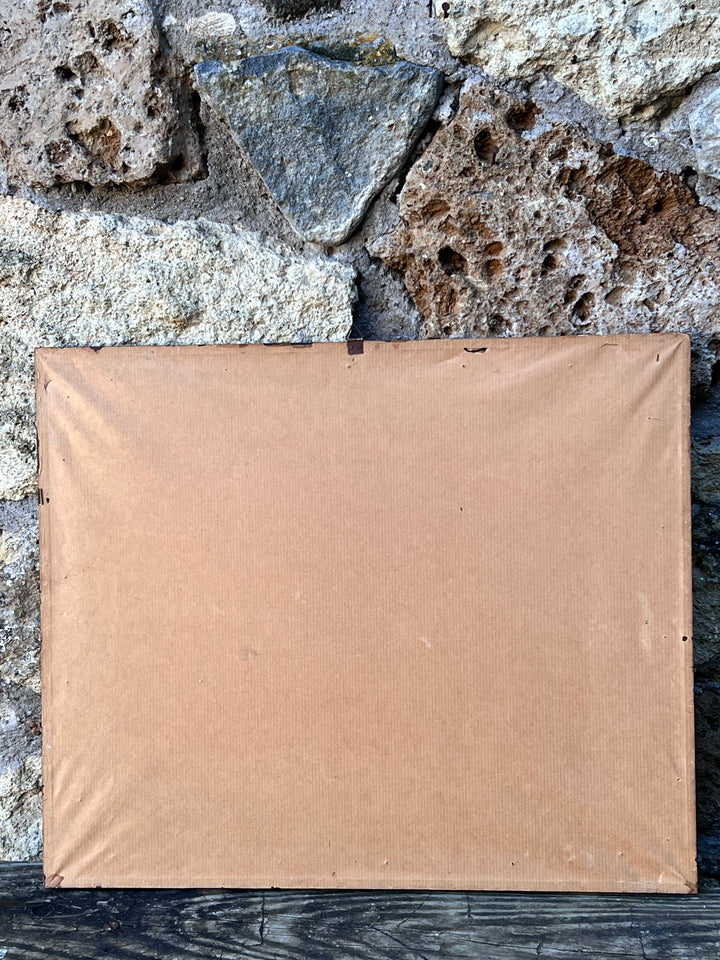 Litografia d’Autore con Imbarcazioni – Firmata