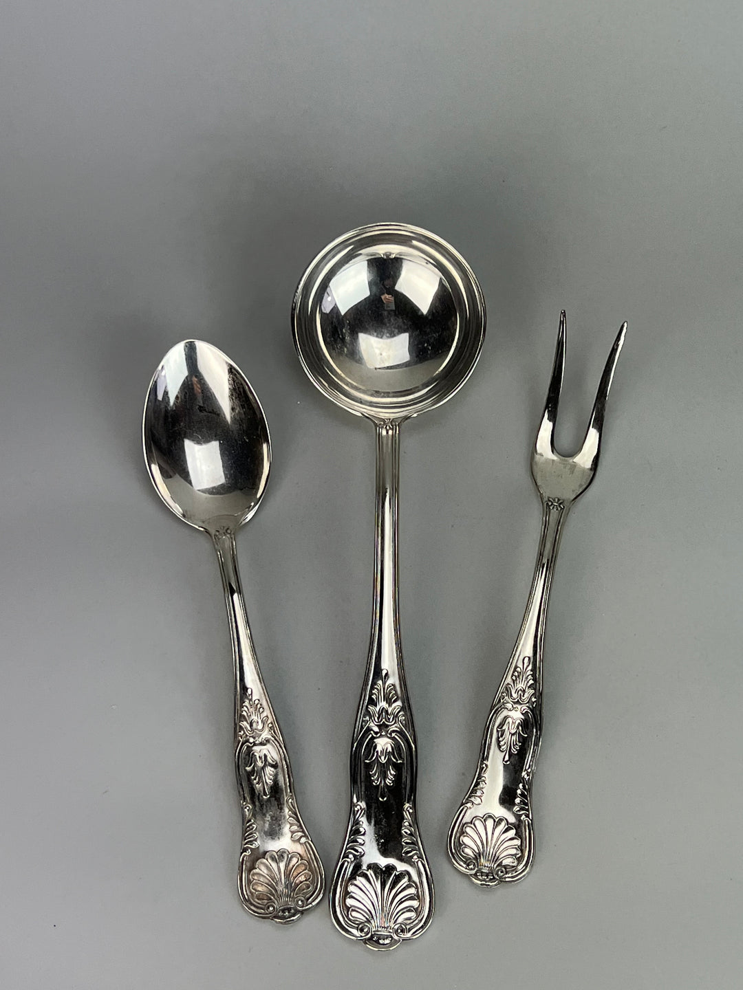 Servizio posate sei persone silverplate