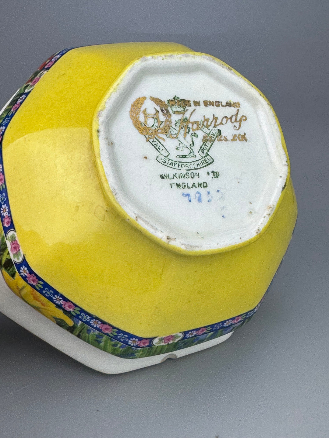 Servizio da tè 8 persone Harrods e Royal Staffordshire Wilkinson