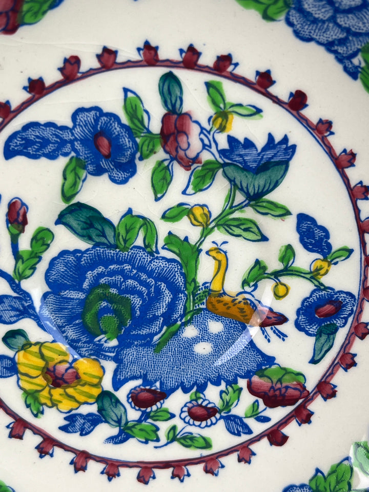 Piattino ceramica Mason’s decoro regency
