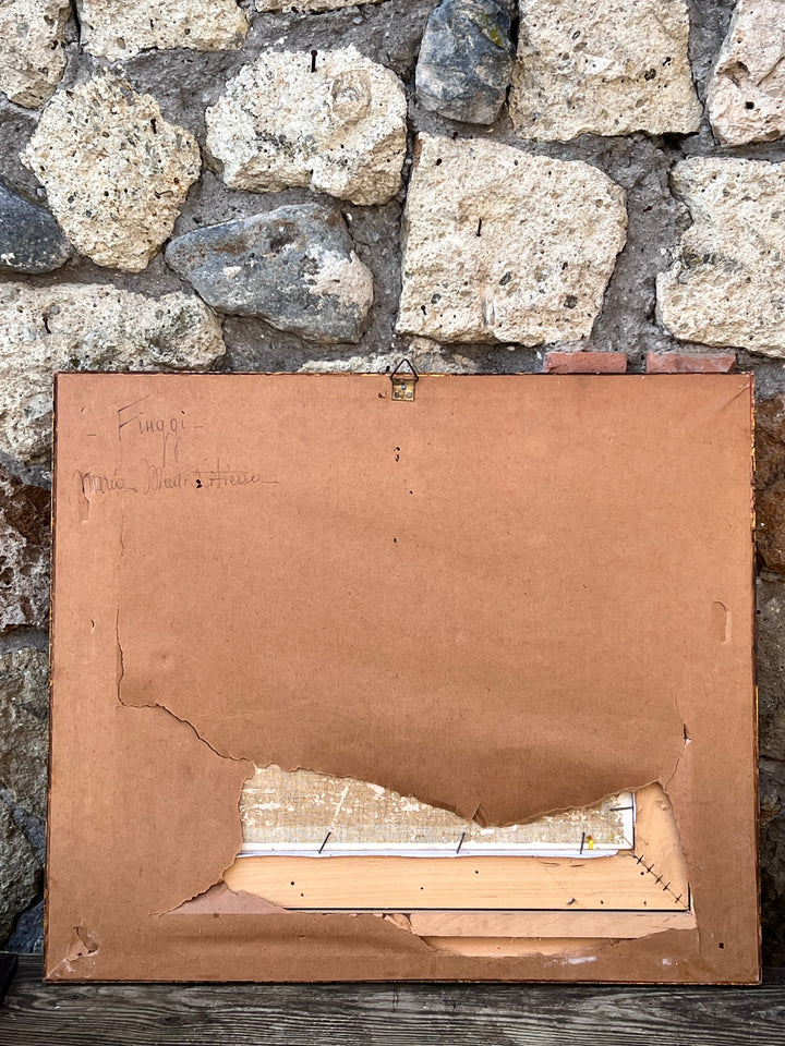 Quadro olio su tela paesaggio Fiuggi