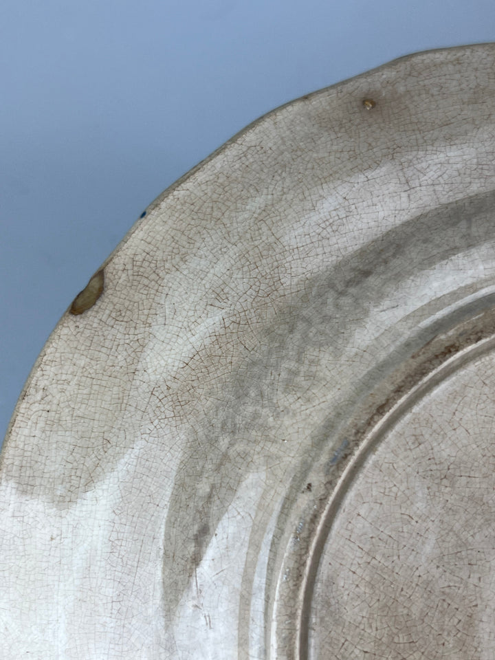 Piatto Antico J. & M.P. Bell & Co – Decoro Italian Lakes, Staffordshire
