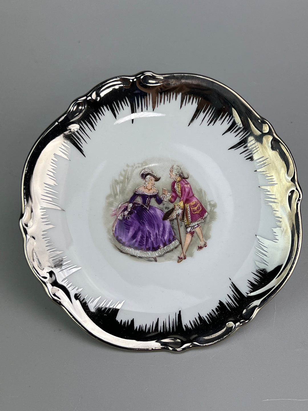 Servizio da caffè Bavaria da dodici persone decoro argentato